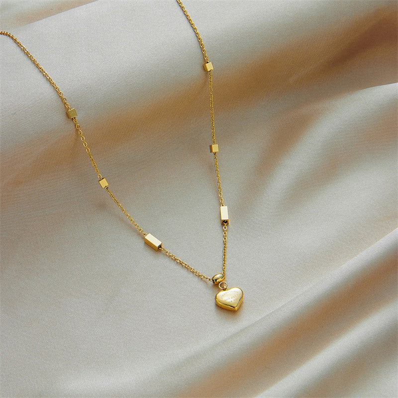 Jewels Galaxy Heart Themed Necklace