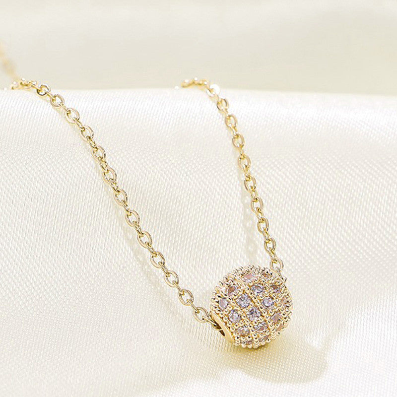 Jewels Galaxy Stone Spherical Pendant Necklace