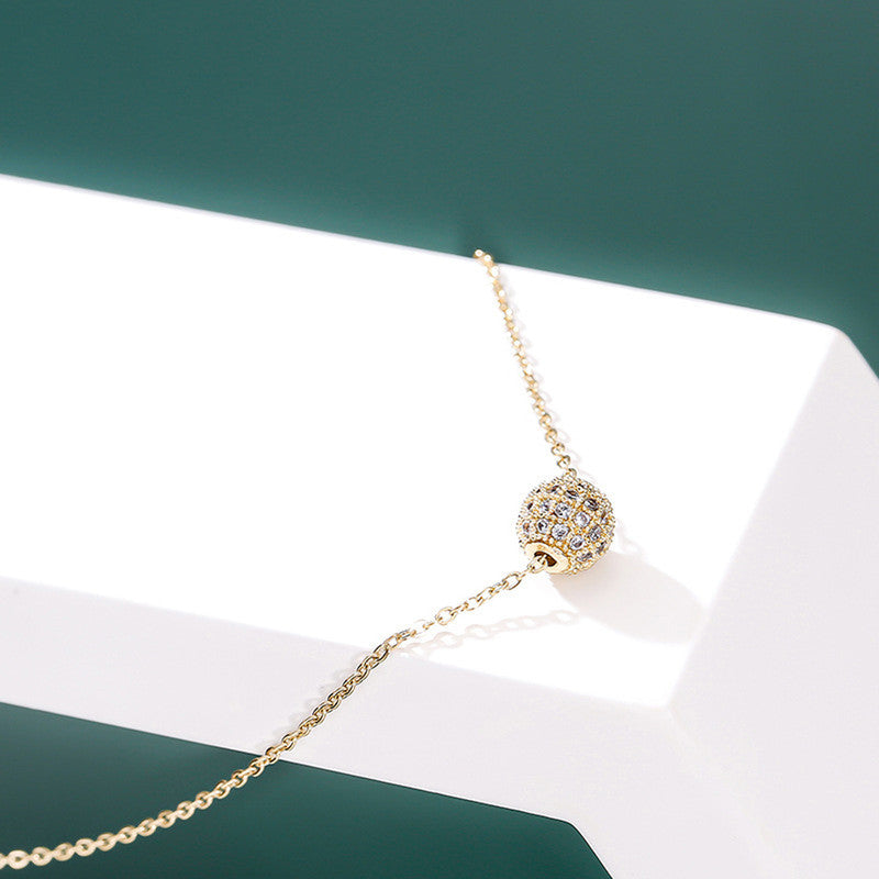 Jewels Galaxy Stone Spherical Pendant Necklace