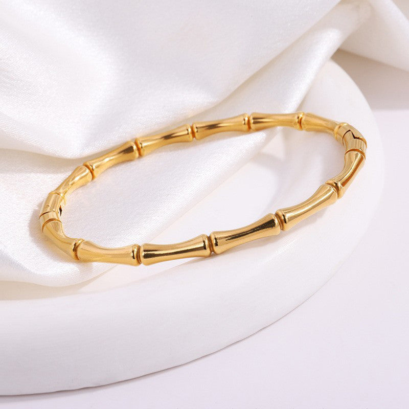 Jewels Galaxy Gold Plated South Korean Anti Tarnish Bracelet