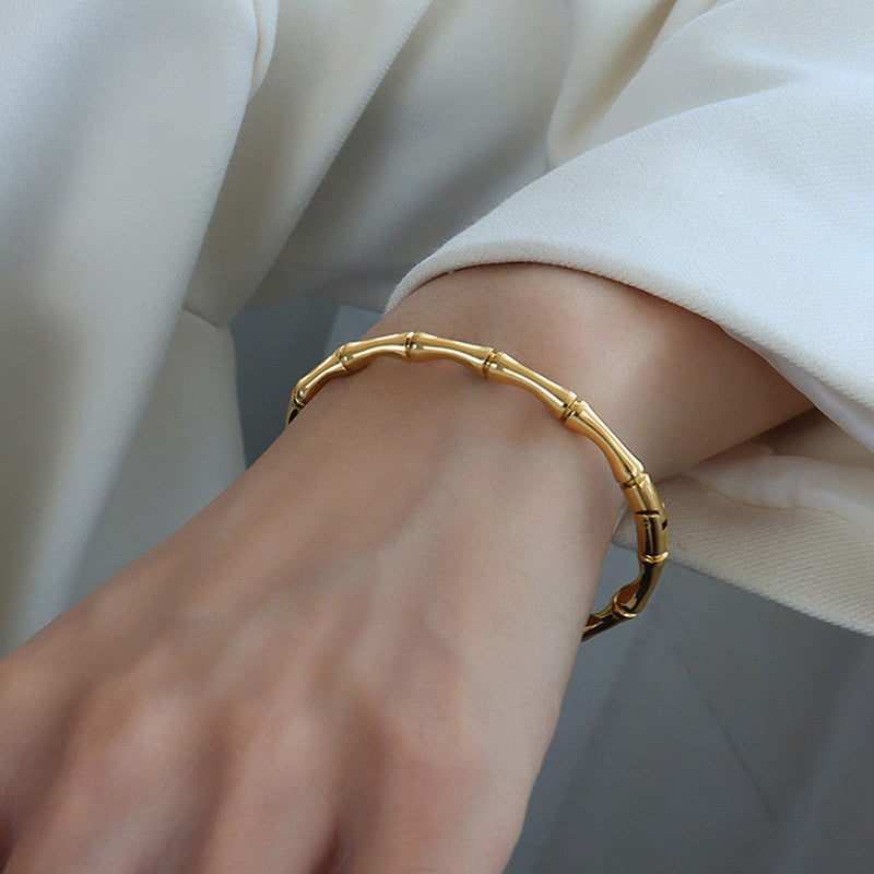 Jewels Galaxy Gold Plated South Korean Anti Tarnish Bracelet
