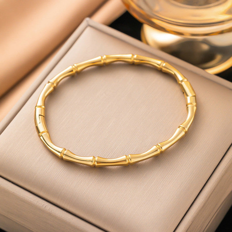 Jewels Galaxy Gold Plated South Korean Anti Tarnish Bracelet