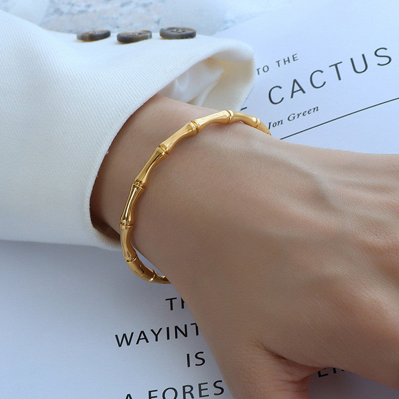 Jewels Galaxy Gold Plated South Korean Anti Tarnish Bracelet
