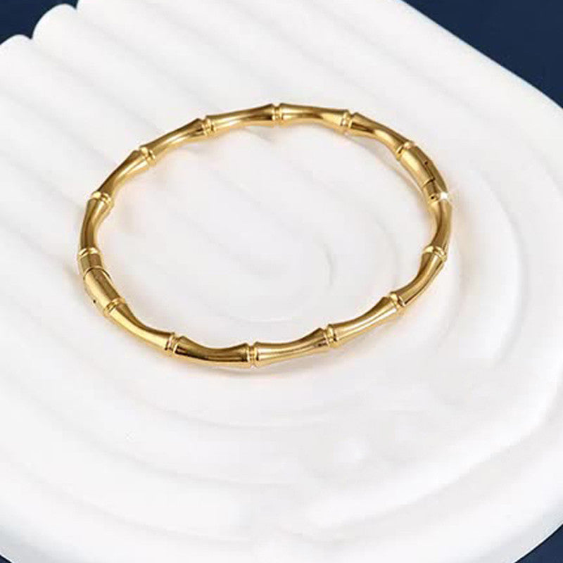 Jewels Galaxy Gold Plated South Korean Anti Tarnish Bracelet