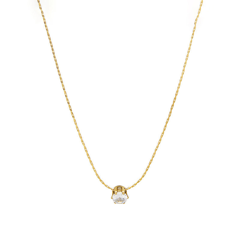 Jewels Galaxy Stainless Steel Anti Tarnish Stone Studded Hexagonal Pendant