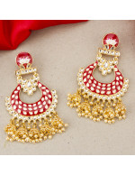 Jewels Galaxy Gold Plated Pearl studded ...