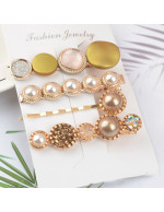 Jewels Galaxy Trendy Pearl Hair Clips Je...