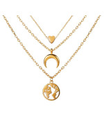 Jewels Galaxy Gold Plated Trending Globe...