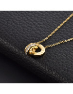 Jewels Galaxy Gold Plated Stainless Stee...