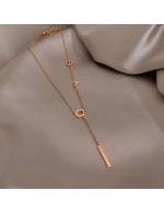 Jewels Galaxy Rose Gold Plated Stainless...