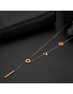 Jewels Galaxy Rose Gold Plated Stainless...