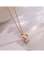 Jewels Galaxy Stainless Steel Rose Gold ...