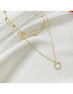 Jewels Galaxy Gold Plated Korean Heart t...