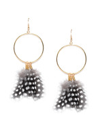 Jewels Galaxy Black & White Gold-Pla...