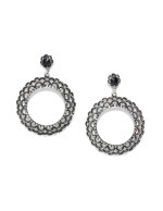 Black Oxidized Silver-Plated Handcrafted...