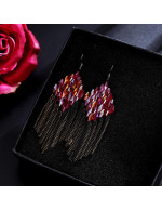 Jewels Galaxy Black & Red Gold-Plate...