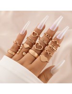 Jewels Galaxy Rose Gold Plated Heart ins...