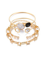 Jewels Galaxy Gold Plated Geometric Set ...