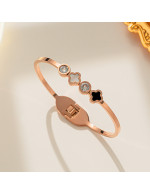 Jewels Galaxy Stainless Steel Rose Gold ...