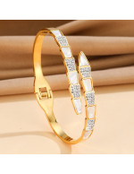 Jewels Galaxy Stainless Steel Gold Plate...