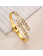 Jewels Galaxy Stainless Steel Gold Plate...