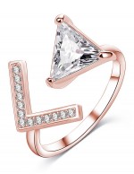 Jewels Galaxy 18K Rose Gold-Plated Luxur...