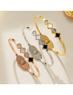 Jewels Galaxy Stainless Steel Gold, Rose...