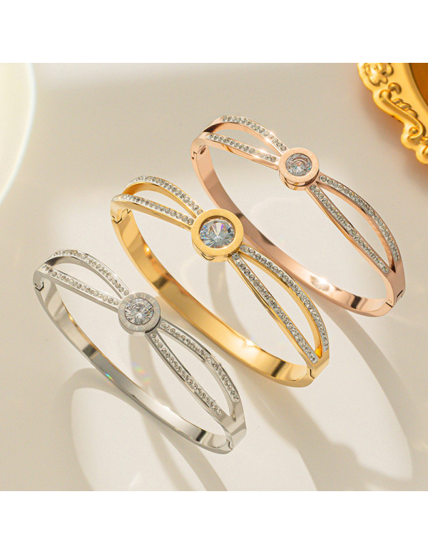 Jewels Galaxy Stainless Steel Gold, Rose Gold and ...