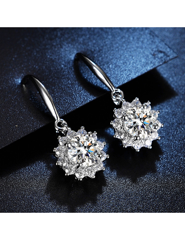 Jewels Galaxy Silver Plated Crystal Studded Anti T...