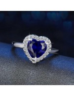 Jewels Galaxy Ravishing Heart Crystal Si...